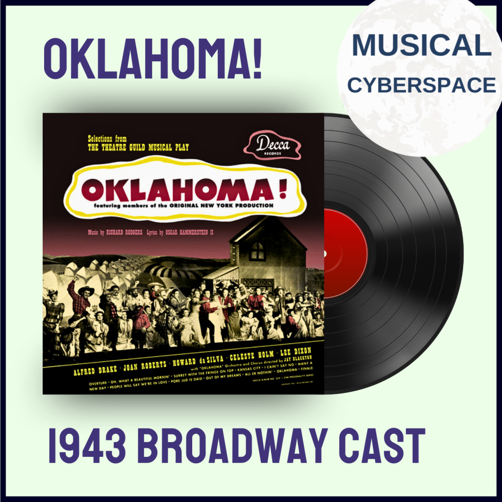 The cover of the Original Broadway Cast Recording of OKLAHOMA!
