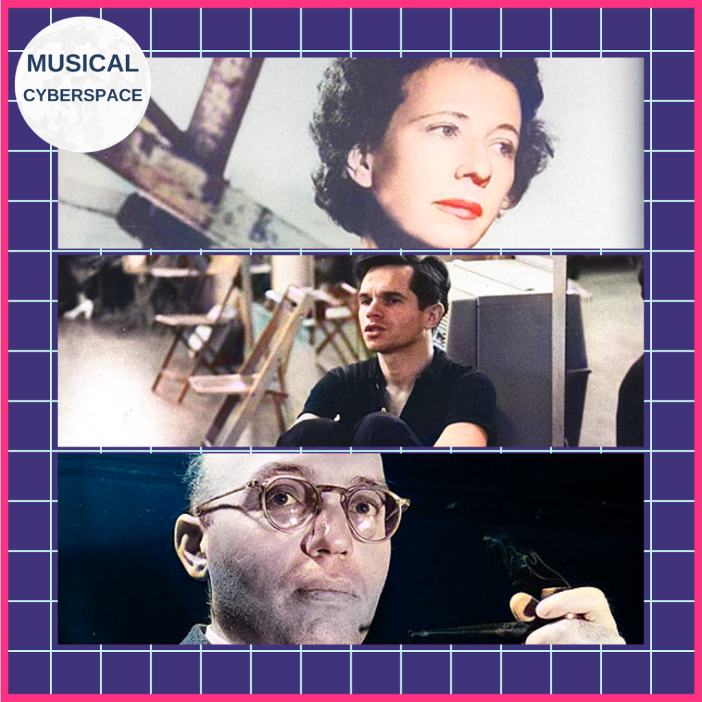 From top to bottom: OG Tony Award winners Agnes de Mille, Michael Kidd and Kurt Weill