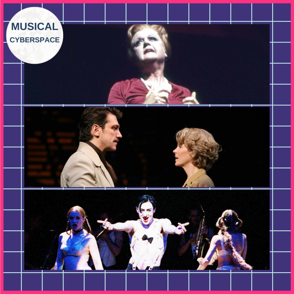 Multiple Tony Award-winning roles include Rose in Gypsy (played here by Angela Lansbury), Emile in South Pacific (Paulo Szot alongside Kelli O'Hara) and the Emcee in Cabaret (Alan Cumming).